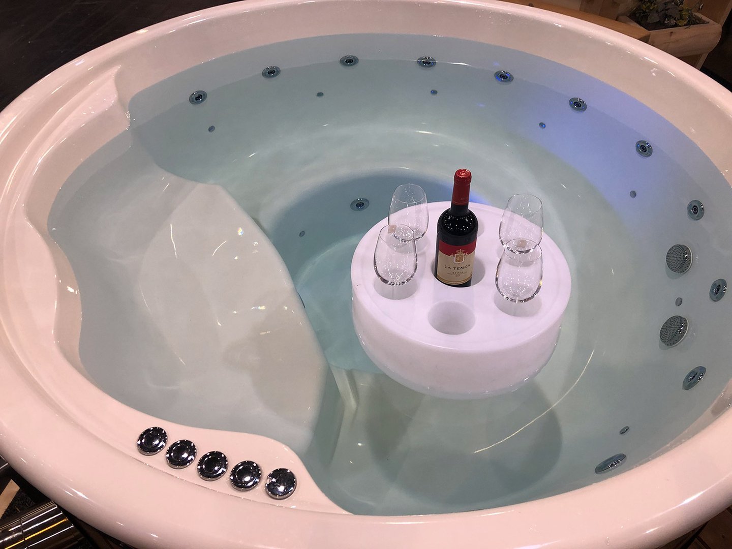 Schwimminsel / Getränkebar